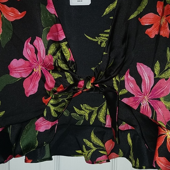 Guess Coastal Bloom black Print - Picture 4 of 5